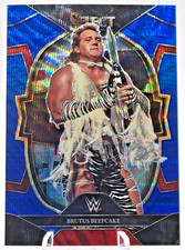BRUTUS THE BARBER BEEFCAKE 2023 SELECT WWE CONCOURSE BLUE WAVE PRIZM /99 ✂️
