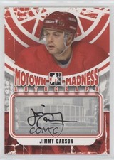 2012-13 ITG Motown Madness Auto Jimmy Carson #A-JC Auto 2d8