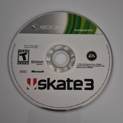 Xbox 360 Skate 3 EA Platinum Hits Sports Game Dolby Digital Disc Only