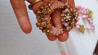 MIRIAM HASKELL STANLEY HAGLER HAND BEADED WIRED PINK NECKLACE GORGEOUS 1940'S — photo 10