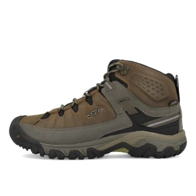 Keen Targhee III Mid WP Herren Bungee Cord Black Outdoorschuhe Wanderschuhe