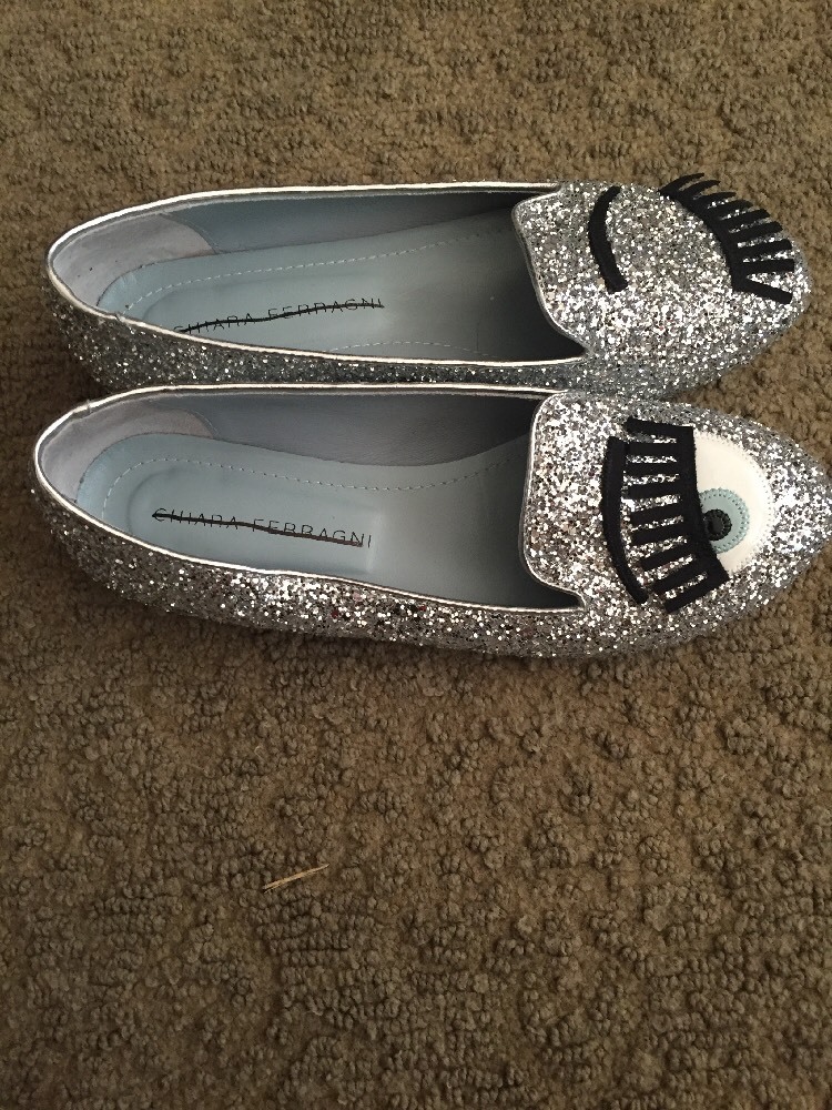 CHIARA FERRAGNI - Flirting Eye グリッター フラットシューズ $_12.JPG?set_id=880000500F