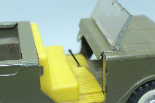 1960's Vintage Structo Army Jeep white wall tires Army Jeep made in U.S - Picture 4 of 7