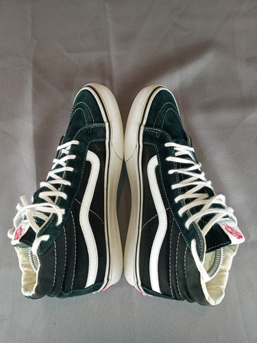 Vans Herrenschuh Größe 7 Damen 6 Gummisohle Skateboard High Top Canvas Freizeit Fitnessstudio Gehen - Bild 6 von 11