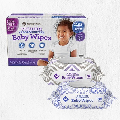 members mark unscented wipes