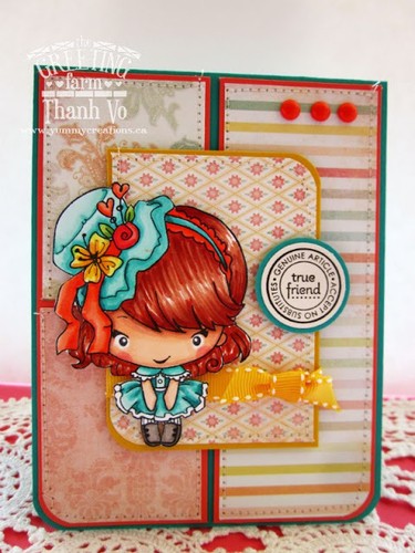 HATTER BEAN - The Greeting Farm Cling Mount Gummistempel - Stempeln Handwerk - NICHT MEHR ERHÄLTLICH - Bild 5 von 6