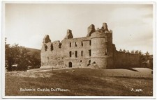 POSTALES-ESCOCIA-DUFFTOWN-RP. Castillo Balvenie.
