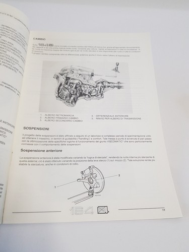 Manuale officina Alfa Romeo Alfa 164 Q4 bollettino tecnico vettura edizione 1993 - Foto 8 di 24