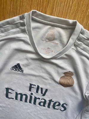 adidas Real Madrid Long Sleeve Home Jersey – Eurosport Soccer Stores