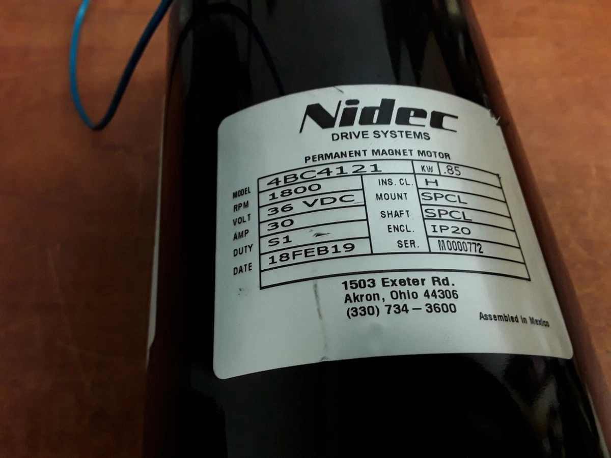 2BB*04297 Genuine Nidec Permanent Motor — ADVANCED, 53 OFF