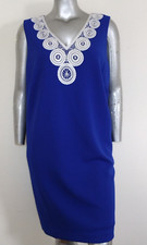 WOMAN JESSICA HOWARD OCCASION DRESS Size 22W Sleeveless guipure lace applique