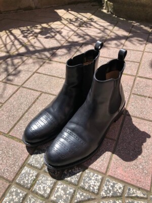 Jil Sander by Raf Simons Leder Cowboystiefel Gr. 41