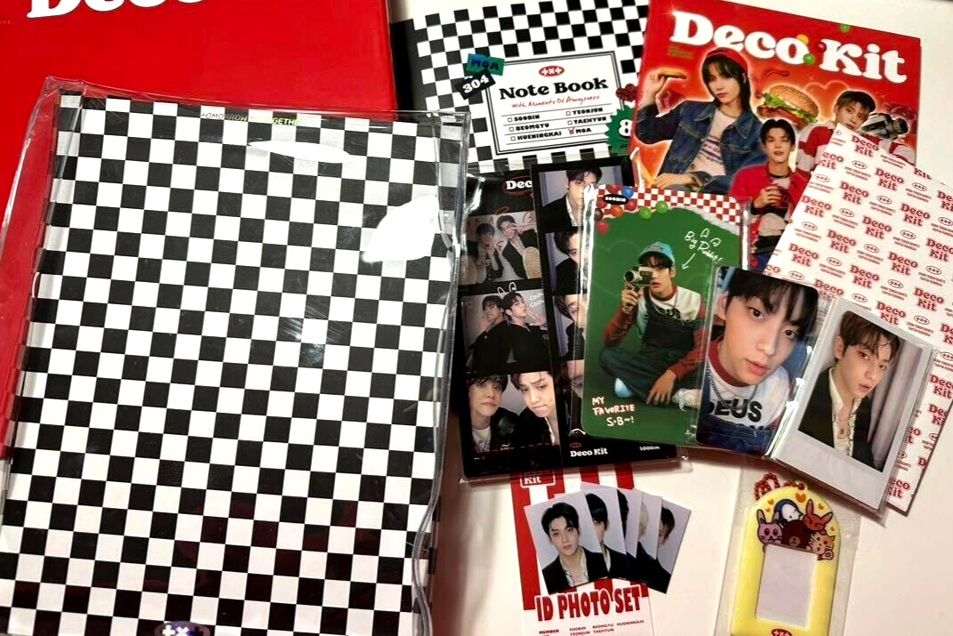 TXT TAEHYUN 2022 DECO KIT FULL SET PHOTOCARD DECO FILM STICKER ID