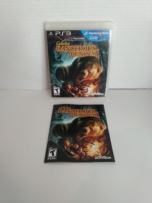 Cabelas Dangerous Hunts 2011 (playstation 3) ps3 Cib