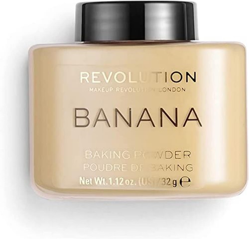Makeup Revolution Banana Baking Powder – Loose Setting Face Powder 32g UK Beauty - Picture 15 of 46