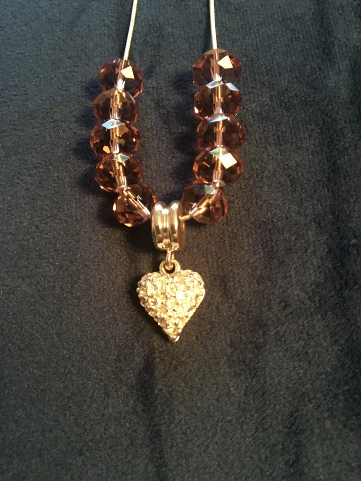 Pingente de coração com colar e brincos - marca Next - Imagem 2 de 4