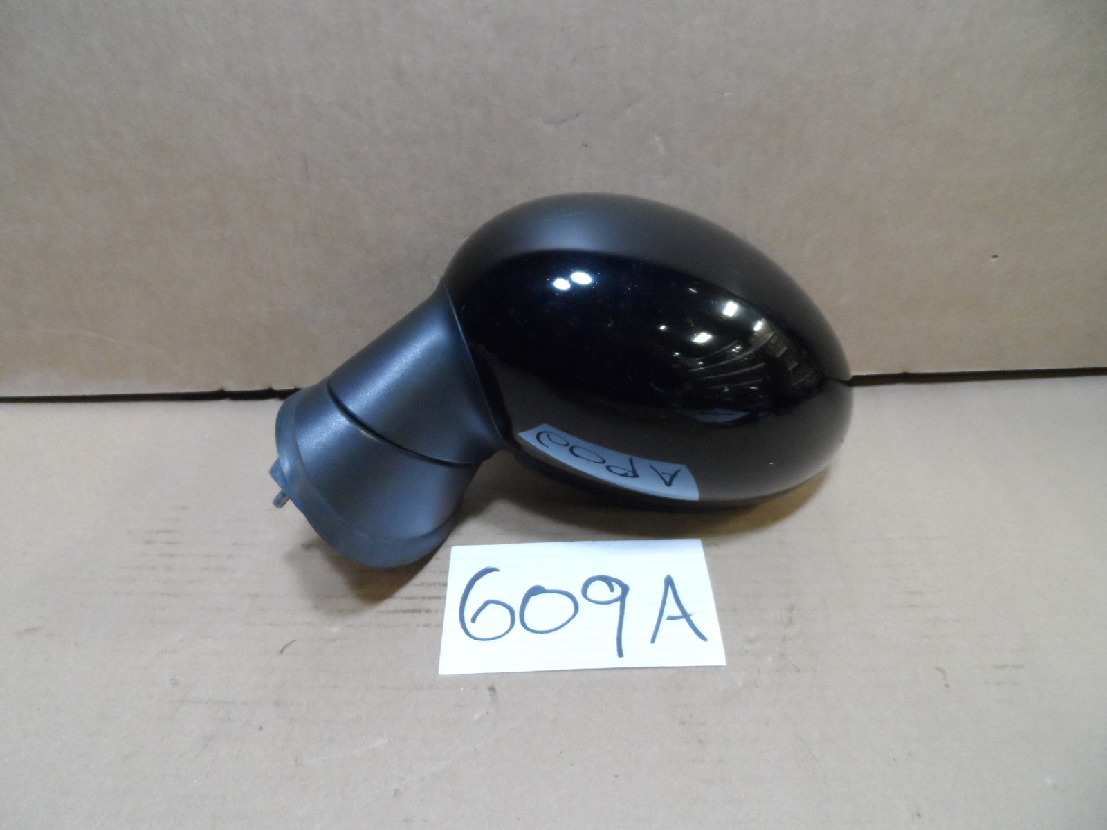 02 03 04 05 06 Mini Cooper DRIVER side Mirror Used Power Black #609-A