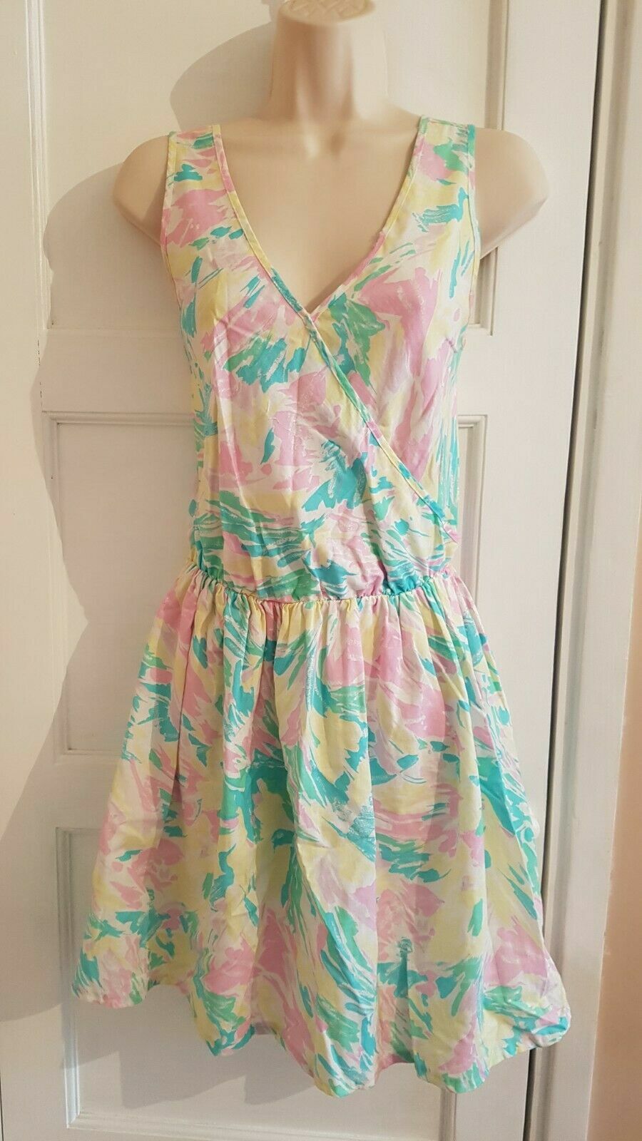 PIXIE DUST DESIGNS SIZE 10 MULTICOLOUR SLEEVELESS… - image 1