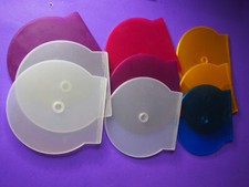 DVD replacement Semi-Clear Empty DVD CD MOVIE CASE Lot of 9