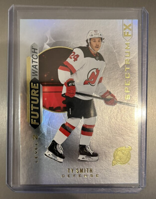 Ty Smith Future Watch 2020-21 SP Authentic RC LEVEL 2 Spectrum FX #S-73