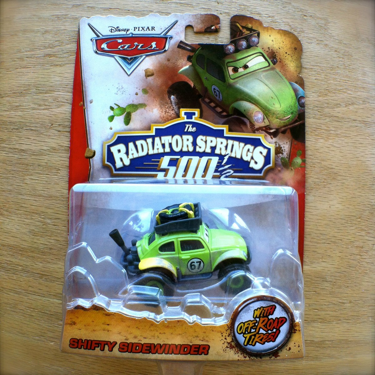 Disney PIXAR Cars SHIFTY SIDEWINDER The RADIATOR SPRINGS 500 1/2