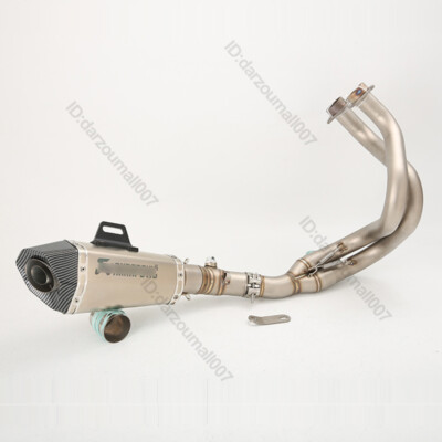 Whole Exhaust System Header Muffler Escape For Kawasaki Ninja 650 Z650 2017-2024