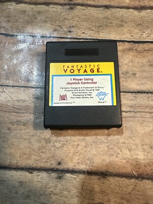 Fantastic Voyage Game Cartridge Atari 400 800 Computer 1982 Sirius Software