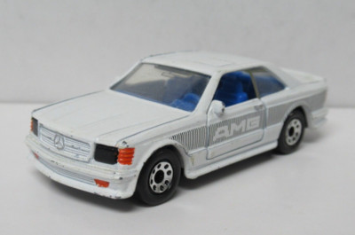 1984 Matchbox White Mercedes 500 SEC AMG