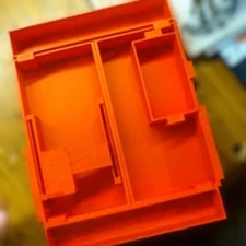 LEE Breechlock Challenger SaddleBin Press Organizer System -  *** RED ***