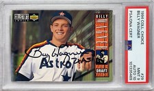 1994 UD 29 Billy Wagner HOF Signed Auto w/inscrip '7xAS' RC *PSA Dual Cert 9/10
