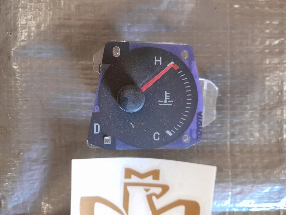 1991-1995 Toyota Mr2 ENGINE TEMPERATURE Instrument Gauge Cluster TURBO 3SGTE Foto 2 de 2