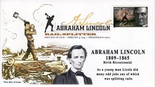 AO- 4380-1, 2009, Abraham Lincoln, Add-on Cover, Birth Bicentennial, First Day C