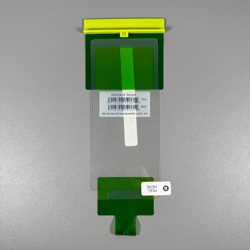 Protectores de pantalla Pure Gear para Motorola One 5G / One 5G UW - 3x HD vidrio transparente Foto 4 de 4