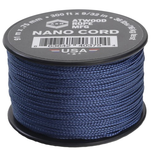 ATWOOD USA braided Nano Cord 0.75mm 28 colours small batch - 5m, 10m, 20m, 91m - Picture 13 of 48