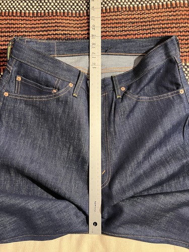 Levi's LVC 701 Selvedge Jeans 34 33 50's Repro New BNWOT Womens Made 2021 Talon - Picture 7 of 17