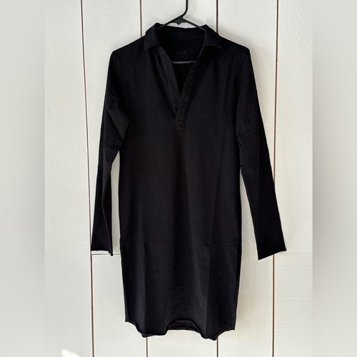 Frank & Eileen Nicole Popover Henley Kleid Heritage Jersey S schwarz NEU - Bild 10 von 14