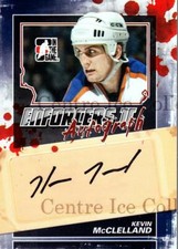 2013-14 ITG Enforcers Auto #AKM Kevin McClelland