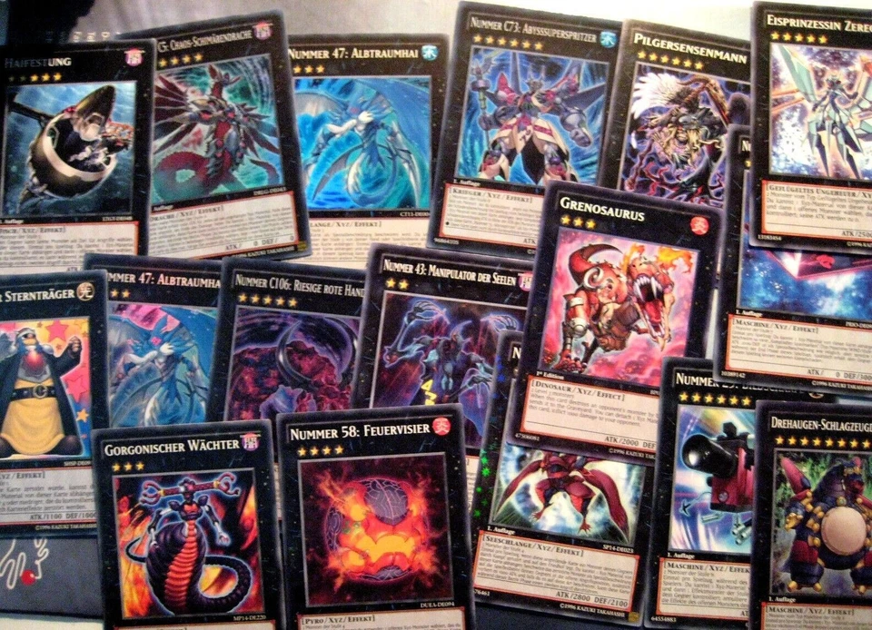 Freie Auswahl schwarze XYZ Karten für Extra Deck Yu-Gi-Oh Holo Rare Ultra Secret - Bild 2 von 2