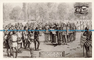 R659897 St. Scholastica Day. 1354. Oxford Pageant. Tuck. Real Photograph. Ser. I