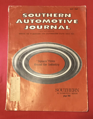 Southern Automotive Journal May 1967  Square Tires Hound The Industry
