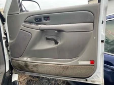 GMC Yukon XL 1500 6.0L Front RH Passenger Leather Door Trim Panel 2003 2004