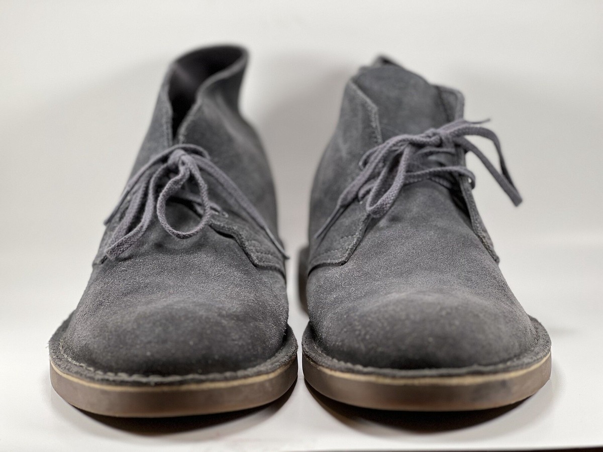 Clarks Bushacre | Men’s Gray/Green Suede Lace- Up Chukkas Boots | Size 10 1/2 M Clarks Bushacre Men main image 2