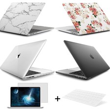 2024/2016 Macbook Pro/Air 13" with/out Touch Bar Hard Case, Keyboard Cover, LCD