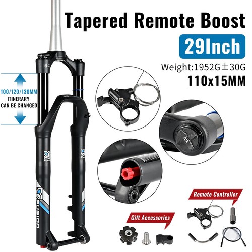 MTB Bike Front Suspension Fork 27.5/29 Inch BOOST 110*15MM Remote Manual Lock - Picture 27 of 29