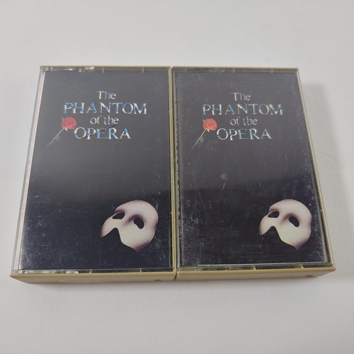 The Phantom Of The Opera Soundtrack Cassette Tapes (Polydor 1987) Act 1 & 2