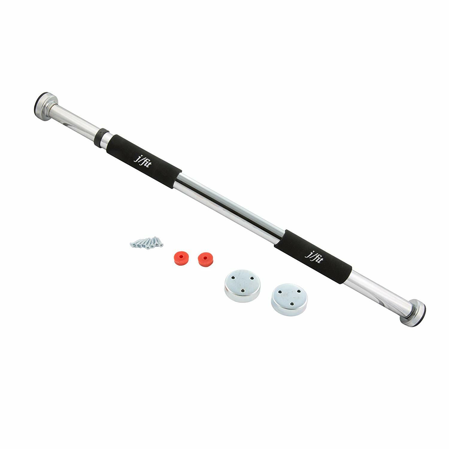 Doorway Pull-Up Bar Comfort Grips Frustration-Free Packaging Adjustable Hand