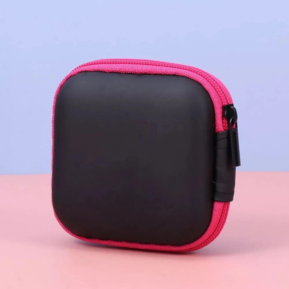 Phone Storage Bag HARD EVA SHELL PORTABLE CASE BOX Headset Earphone Earbud Pouch - Image 3 of 4