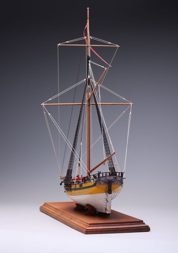 Display Pear Wood Basement Model Display MODEL SHIP FITTINGS - Picture 8 of 8