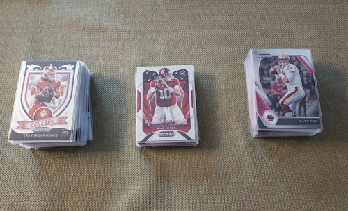 2021 Panini Prizm Draft Pick Football Base Cards - Create Own Lot
