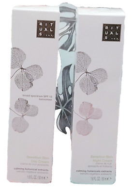 Rituals Sensitive Skin Gesichtspflege Set 2-teilig, Tages + Nachtcreme, Neu